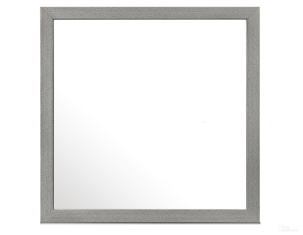Huxley Mirror In Gray