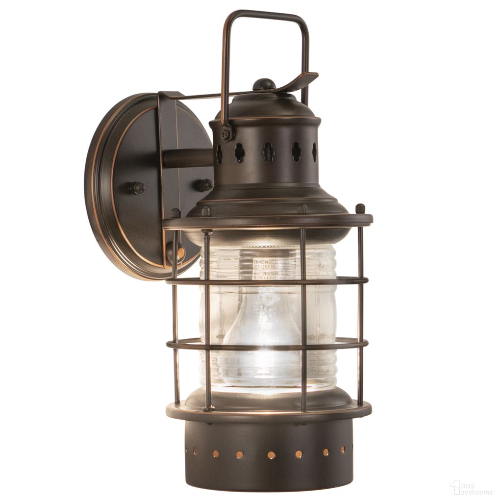 The appearance of Hyannis 5.5 Inch Outdoor Wall Light In Burnished Bronze designed by Vaxcel in the coastal interior design. This burnished bronze piece of furniture was selected by 1StopBedrooms from Hyannis Collection to add a touch of cosiness and style into your home. Sku: OW37051BBZ. Material: Steel.