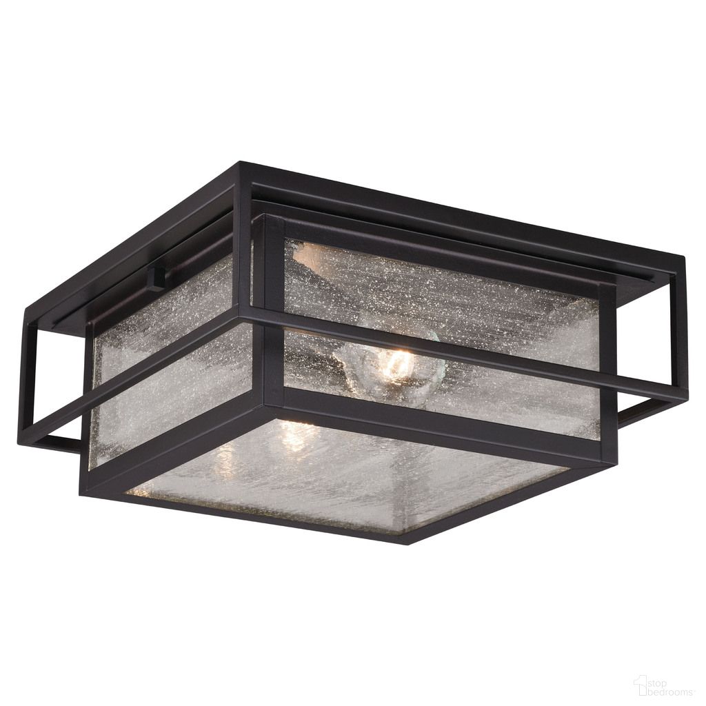 The appearance of Hyde Park 12 Inch Outdoor Flush Mount Ceiling Light In Espresso Bronze designed by Vaxcel in the modern / contemporary interior design. This espresso bronze piece of furniture was selected by 1StopBedrooms from Hyde Park Collection to add a touch of cosiness and style into your home. Sku: T0470. Material: Steel.