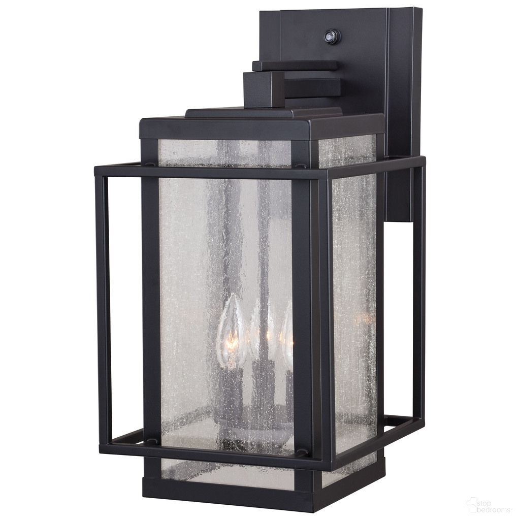 The appearance of Hyde Park 9.5 Inch Outdoor Wall Light In Espresso Bronze designed by Vaxcel in the modern / contemporary interior design. This espresso bronze piece of furniture  was selected by 1StopBedrooms from Hyde Park Collection to add a touch of cosiness and style into your home. Sku: T0468. Material: Steel.