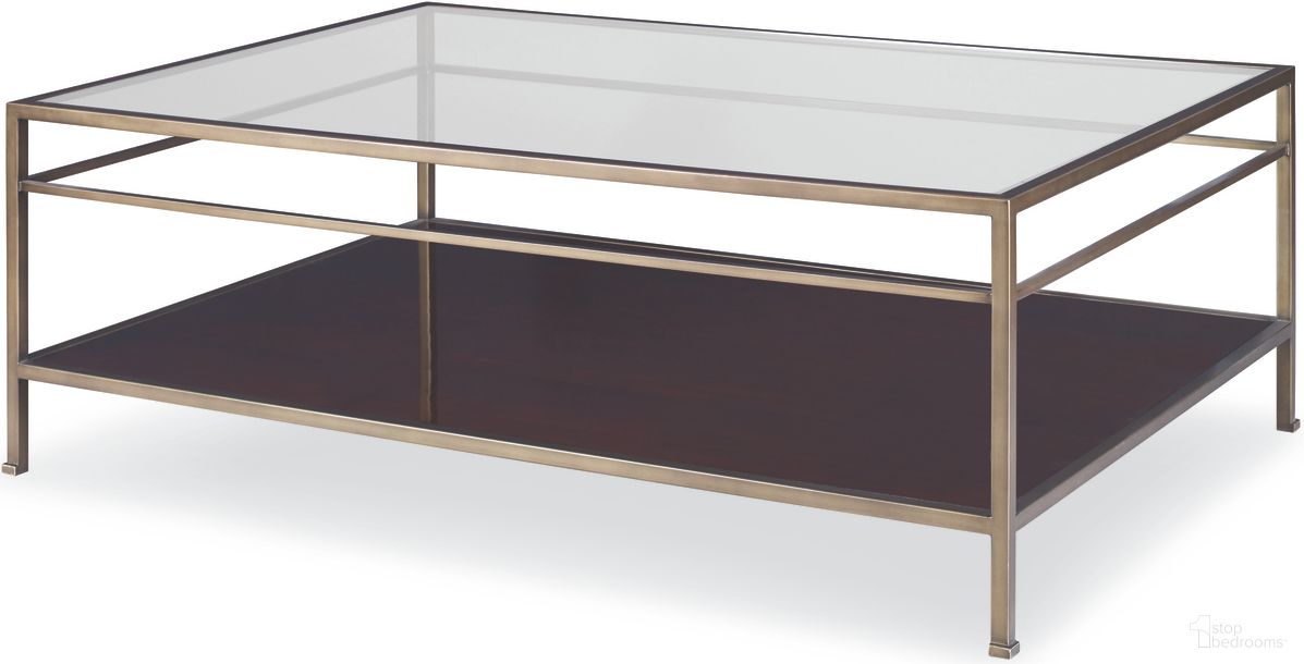 The appearance of Hyde Park Cocktail Table 54.5 x 36.5 In London Brown designed by Century Furniture in the transitional interior design. This london brown piece of furniture  was selected by 1StopBedrooms from Details Occasional Collection to add a touch of cosiness and style into your home. Sku: CSA-402-4. Material: Walnut Veneer.