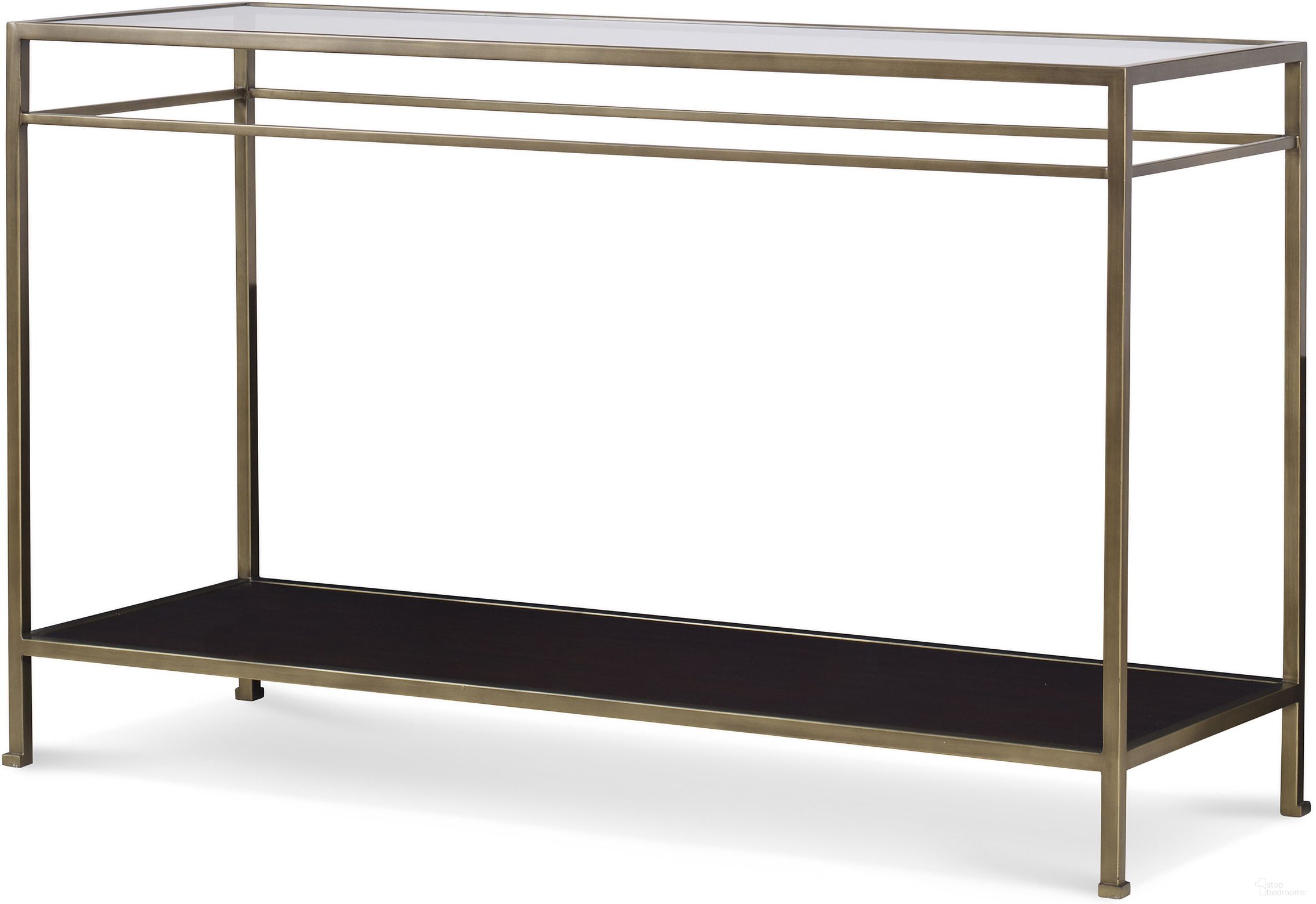 The appearance of Hyde Park Console 54 x 19 In London Brown designed by Century Furniture in the transitional interior design. This london brown piece of furniture  was selected by 1StopBedrooms from Details Occasional Collection to add a touch of cosiness and style into your home. Sku: CSA-402-6. Material: Walnut Veneer.