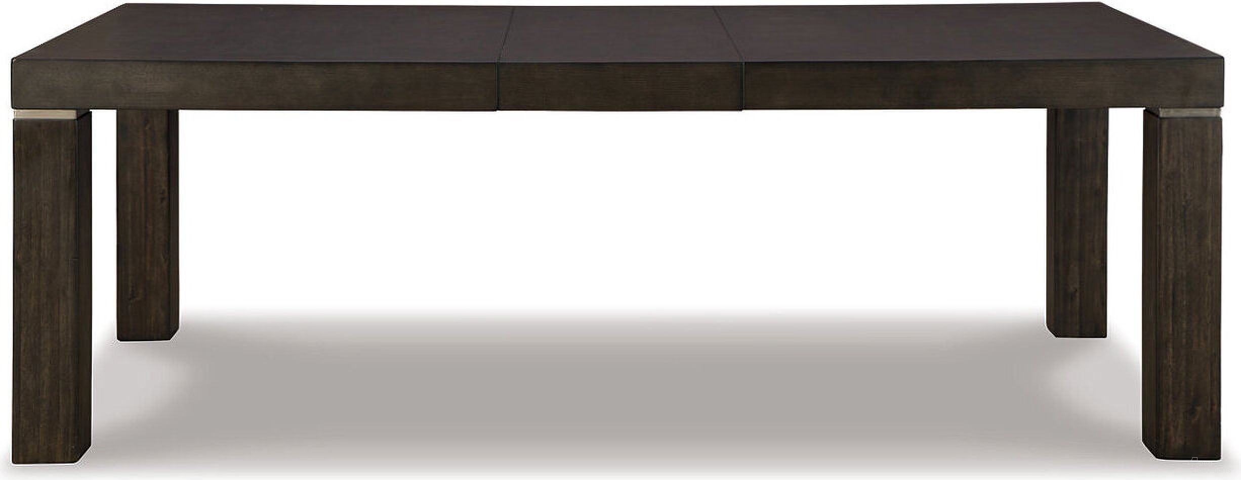 Hyndell Dark Brown Dining Table by Ashley Furniture 1StopBedrooms