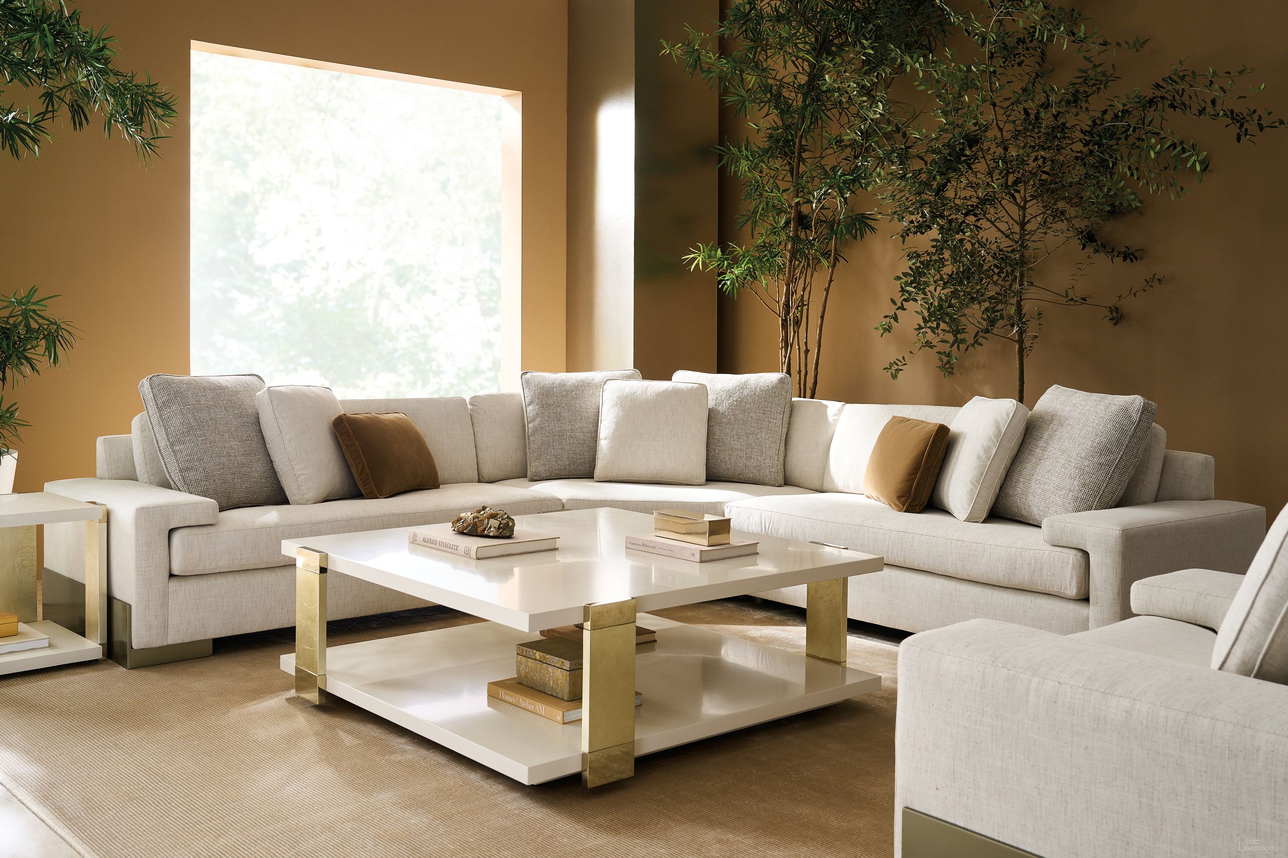 The appearance of I'M Shelf-Ish 3 Piece Sectional In Cream designed by Caracole in the modern / contemporary interior design. This cream piece of furniture was selected by 1StopBedrooms from I'M Shelf-Ish Collection to add a touch of cosiness and style into your home. Sku: M090-018-CR1-B;M090-018-LS1-B;M090-018-RS1-B. Material: Linen. Layout: L-Shape.