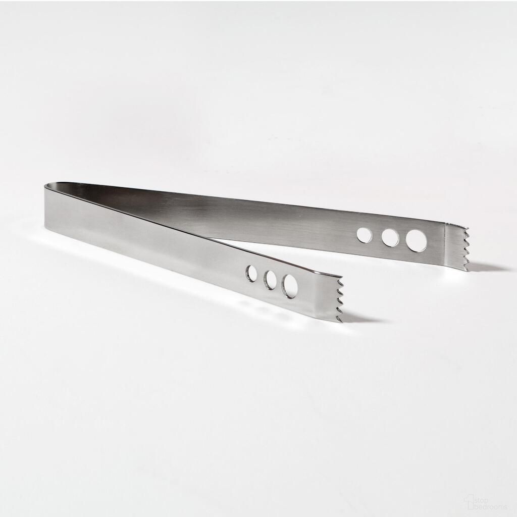 The appearance of Ice Stainless Steel Tongs In Silver designed by Global Views in the modern / contemporary interior design. This silver piece of furniture  was selected by 1StopBedrooms from Ice Collection to add a touch of cosiness and style into your home. Sku: 991344. Material: Steel.