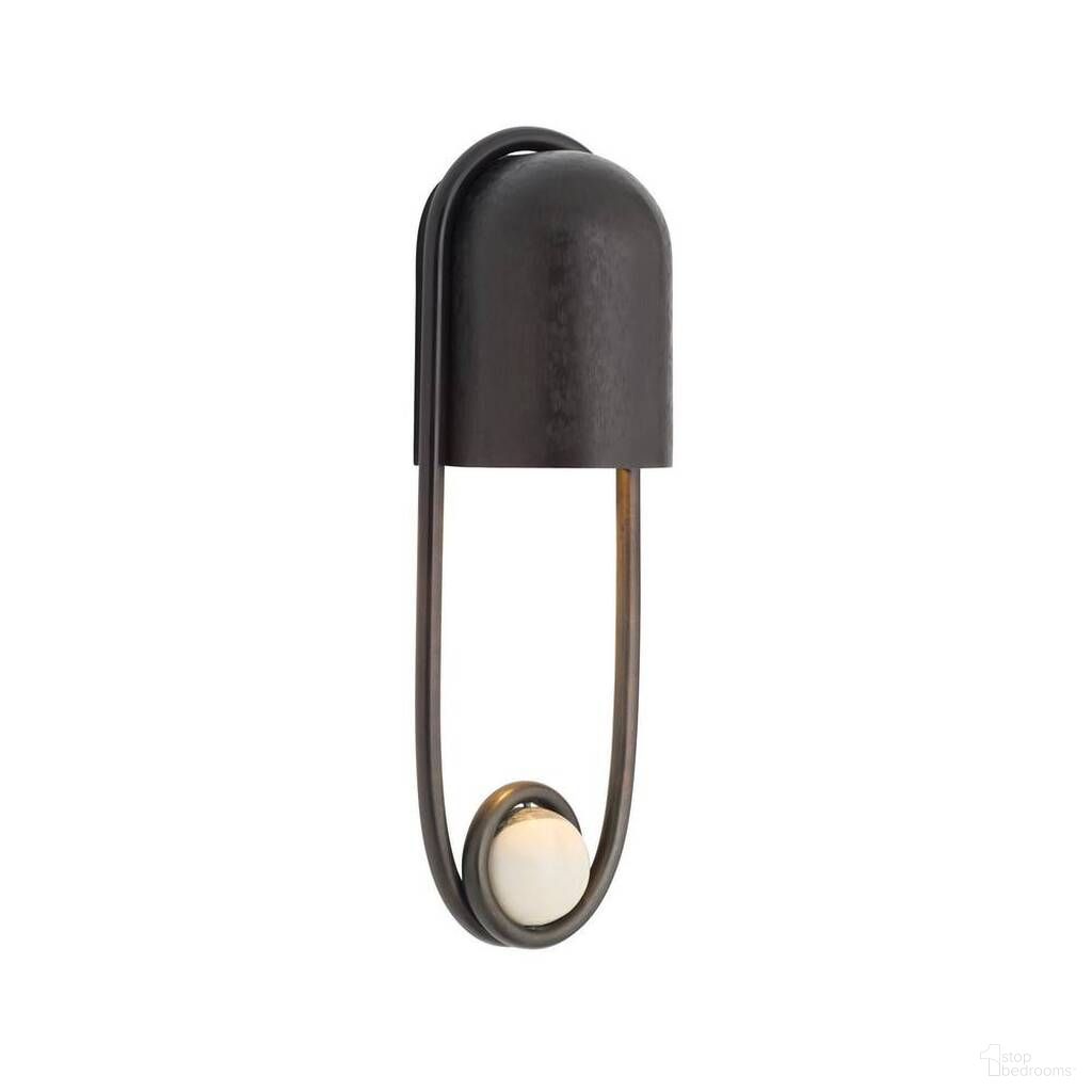 The appearance of Ilma Sconce In English Bronze designed by Arteriors in the modern / contemporary interior design. This english bronze piece of furniture  was selected by 1StopBedrooms from Ilma Collection to add a touch of cosiness and style into your home. Sku: DWC68. Material: Steel.