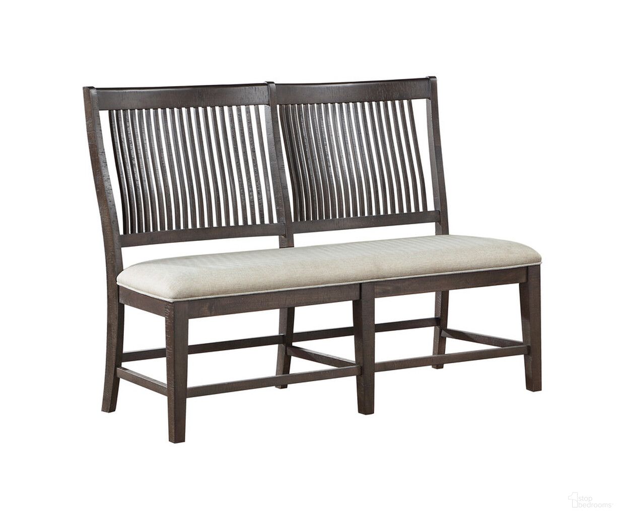 The appearance of Ilya Upholstery Dining Bench In Beige and Rustic Brown Wood designed by Best Quality Furniture in the traditional interior design. This beige and rustic brown piece of furniture was selected by 1StopBedrooms from Ilya Collection to add a touch of cosiness and style into your home. Sku: D162-B. Material: Wood.