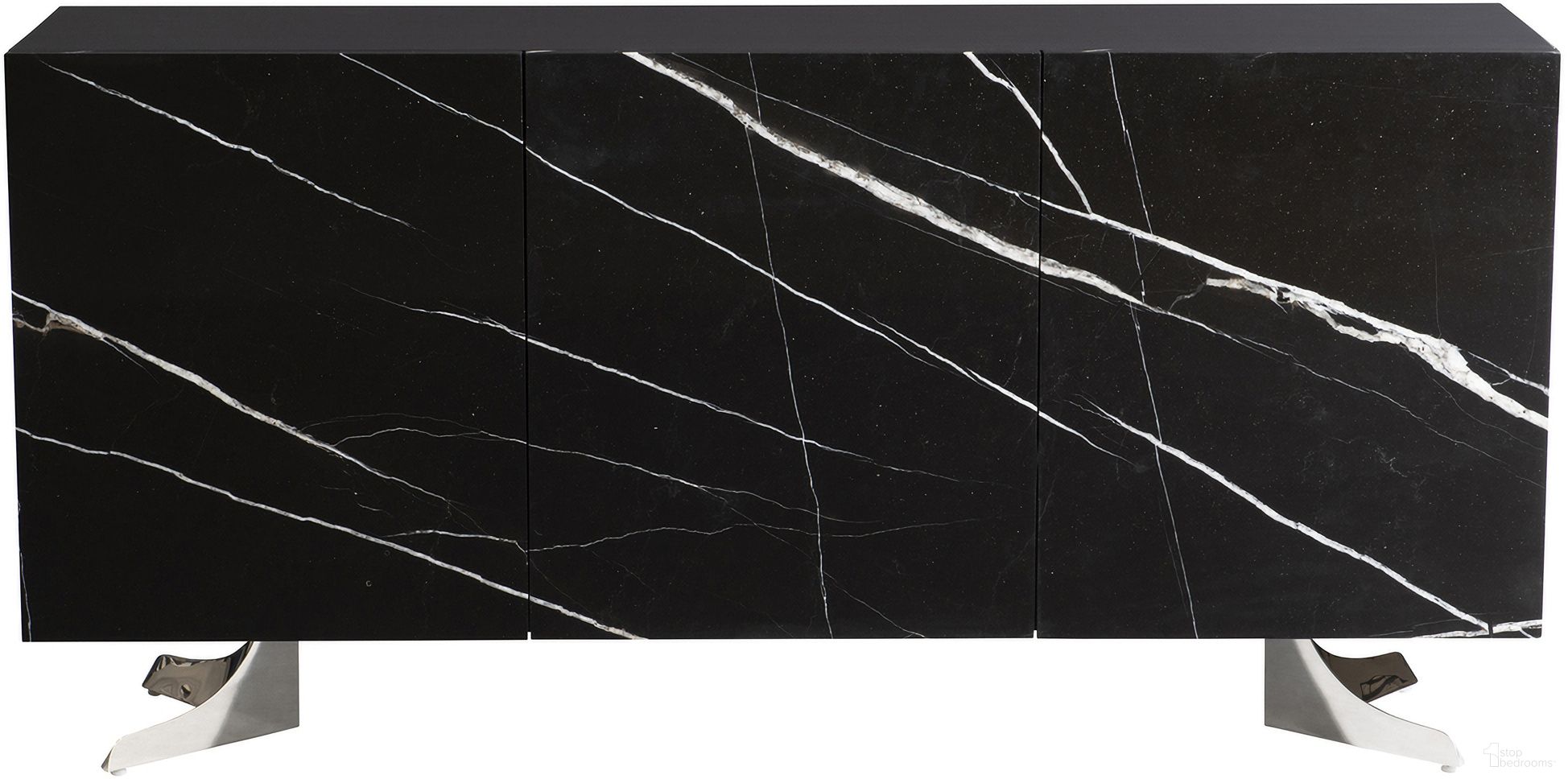 The appearance of Imani Buffet designed by Bernhardt in the transitional interior design. This onyx piece of furniture was selected by 1StopBedrooms from Imani Collection to add a touch of cosiness and style into your home. Sku: 316136. Material: Metal.