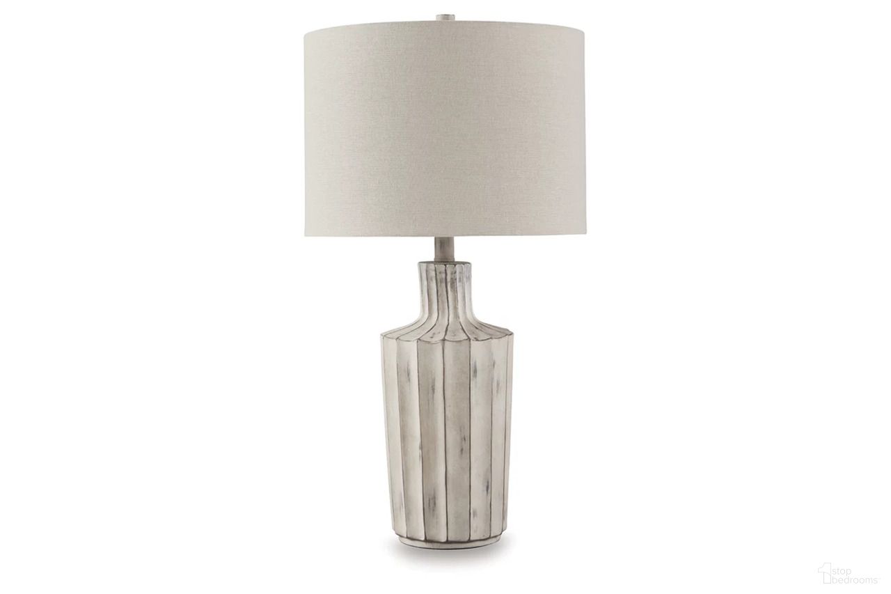 Imre Table Lamp In Distressed Brown