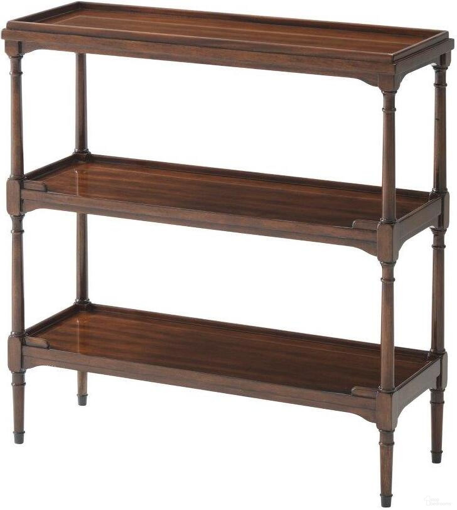 The appearance of In Butlers Pantry Side Table designed by Theodore Alexander in the traditional interior design. This  piece of furniture  was selected by 1StopBedrooms from Essential Collection to add a touch of cosiness and style into your home. Sku: 6300-076. Material: Wood.