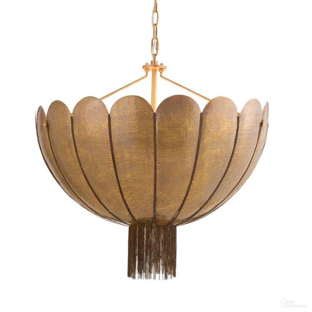 Inaya Chandelier In Antique Brass
