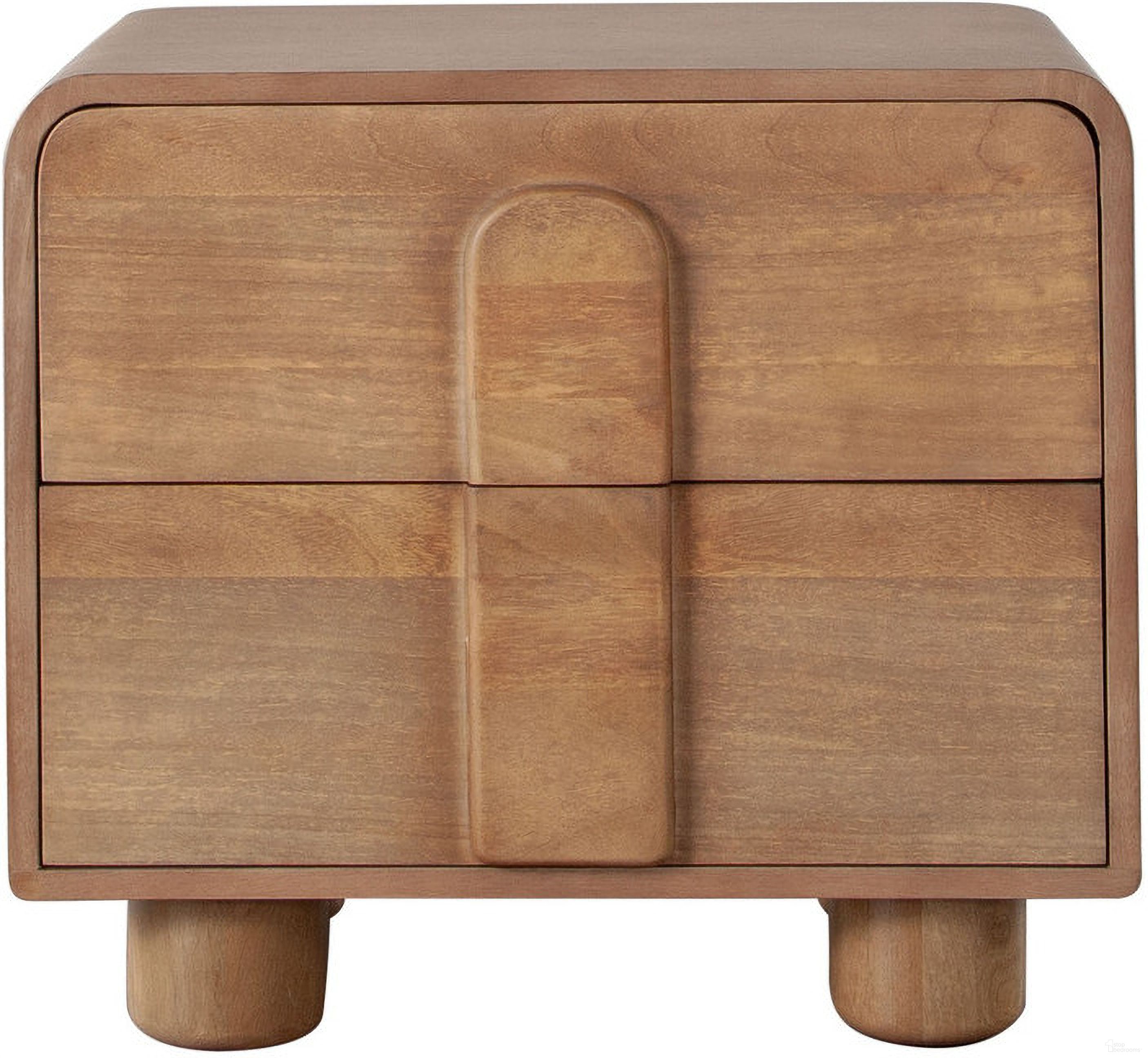 The appearance of Indigo Solid Wood 2-Drawer Night Stand/End Table In Honey Finish designed by Diamond Sofa in the modern / contemporary interior design. This honey piece of furniture  was selected by 1StopBedrooms from Indigo Collection to add a touch of cosiness and style into your home. Sku: INDIGONSHO. Material: Wood.