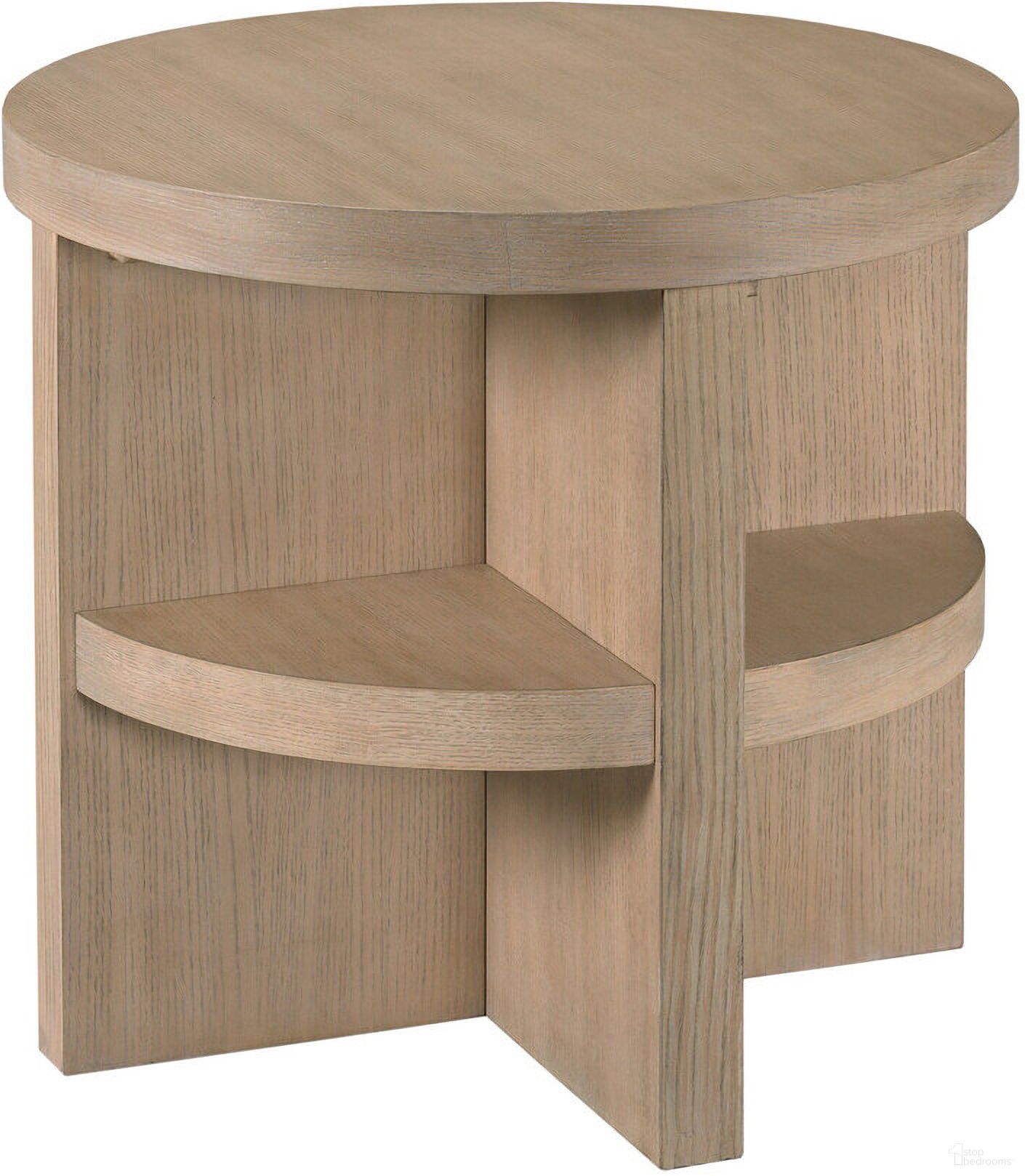 The appearance of Indiya Round End Table In Sandalwood designed by Hammary in the modern / contemporary interior design. This sandalwood piece of furniture was selected by 1StopBedrooms from Indiya Collection to add a touch of cosiness and style into your home. Sku: 376-916. Material: Wood.