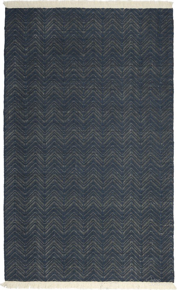 Indr/Outdr Augusta 5x8 Rug In Navy