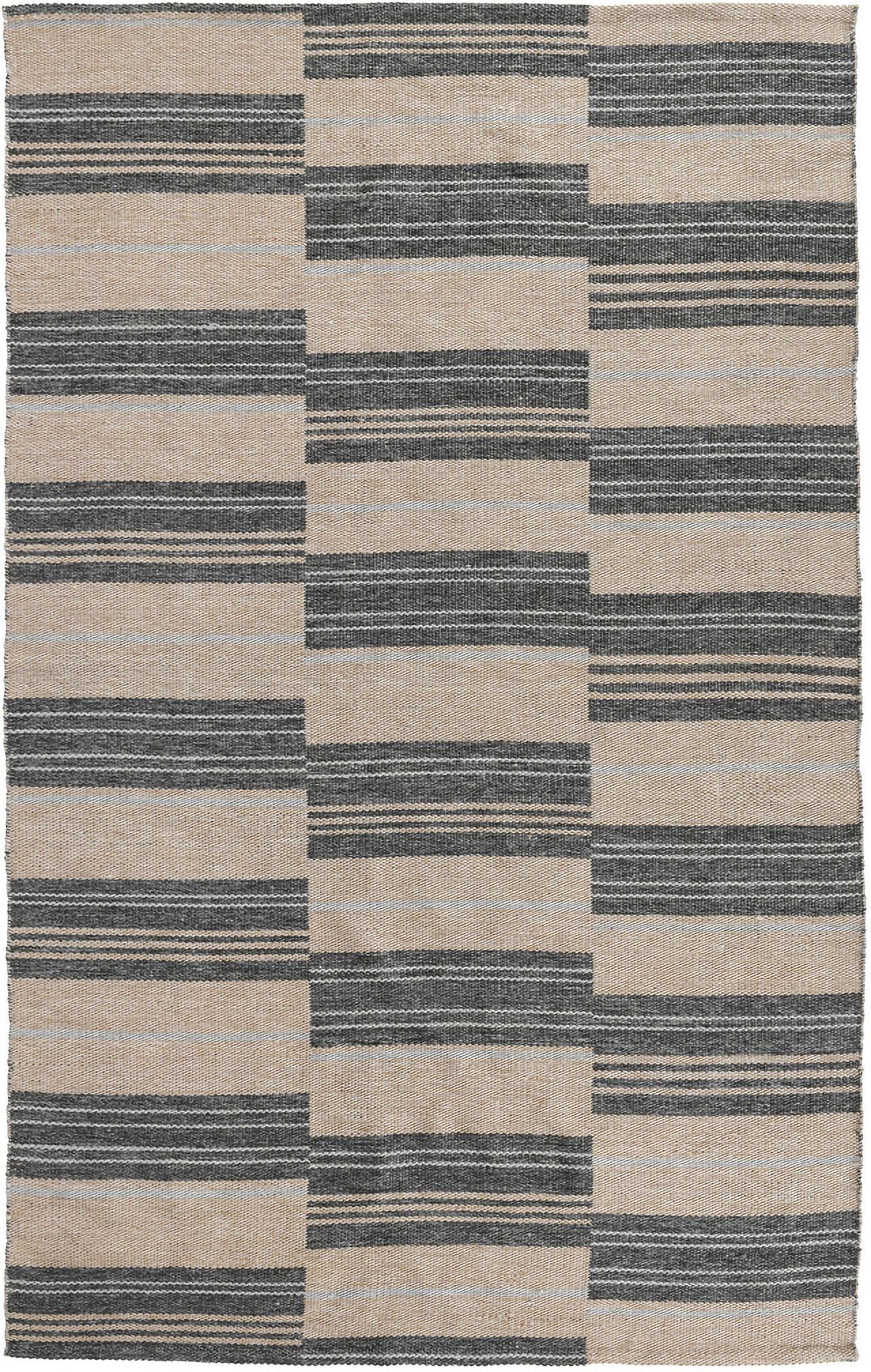 Indr/Outdr Colton 2x3 Rug In Stripe Charcoal