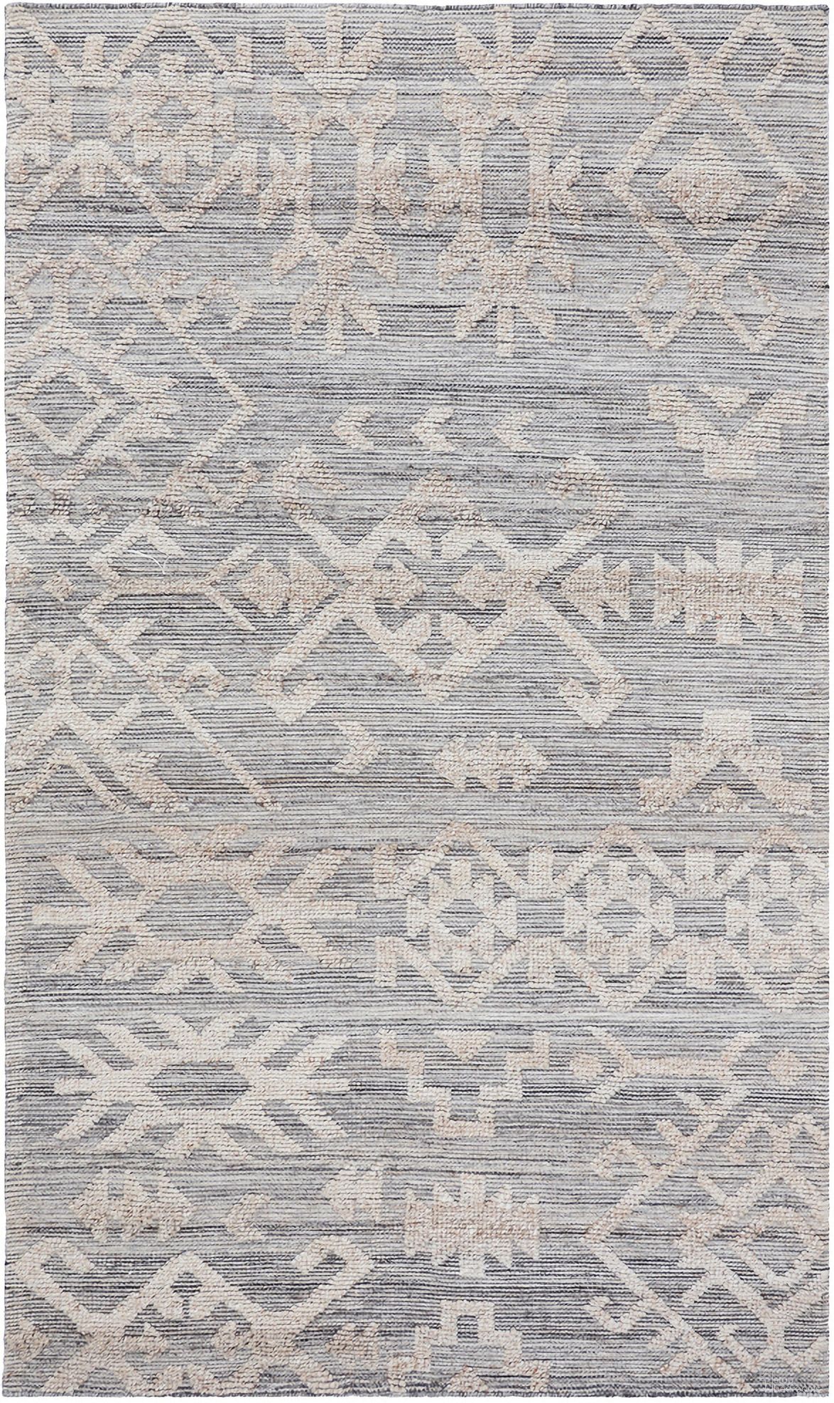 Indr/Outdr Tundra 9x12 Rug In Gray Multi