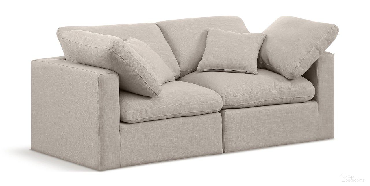 The appearance of Indulge Textured Fabric 2 Piece Modular Sofa In Beige Linen designed by Meridian in the modern / contemporary interior design. This beige linen piece of furniture was selected by 1StopBedrooms from Indulge Collection to add a touch of cosiness and style into your home. Sku: 141Beige-Corner;141Beige-Corner. Material: Wood.
