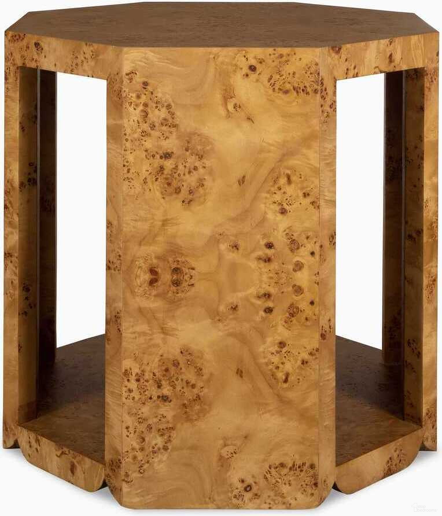 The appearance of Indus Burl Side Table In Woodtone designed by Uttermost in the modern / contemporary interior design. This woodtone piece of furniture  was selected by 1StopBedrooms from Indus Collection to add a touch of cosiness and style into your home. Sku: 24382. Material: Mirror.
