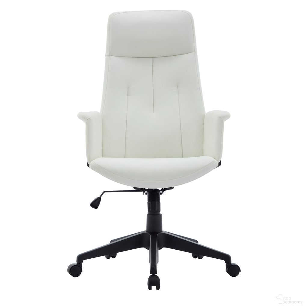 Inifini Modern Office Chair In White