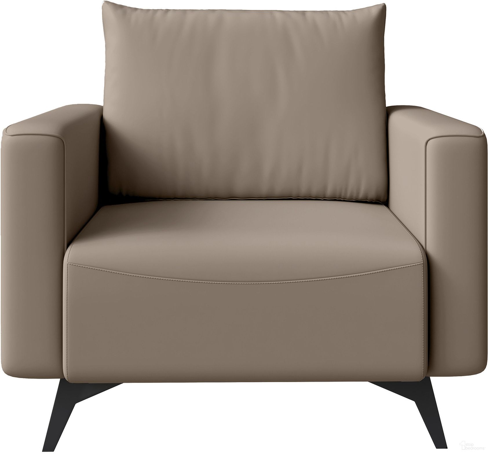 The appearance of Inno Single Seater Sofa In Taupe designed by LeisureMod in the modern / contemporary interior design. This taupe piece of furniture was selected by 1StopBedrooms from Inno Collection to add a touch of cosiness and style into your home. Sku: IS34TP. Material: PU.