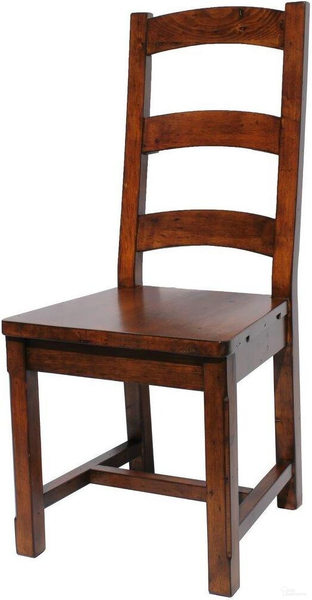 The appearance of Irish Coast Ladder Back Chair Set of 2 In African Dusk designed by LH Imports in the traditional interior design. This brown piece of furniture was selected by 1StopBedrooms from Irish Coast Collection to add a touch of cosiness and style into your home. Sku: ICD005-AD. Material: Pine. Chair Type: Side Chair.