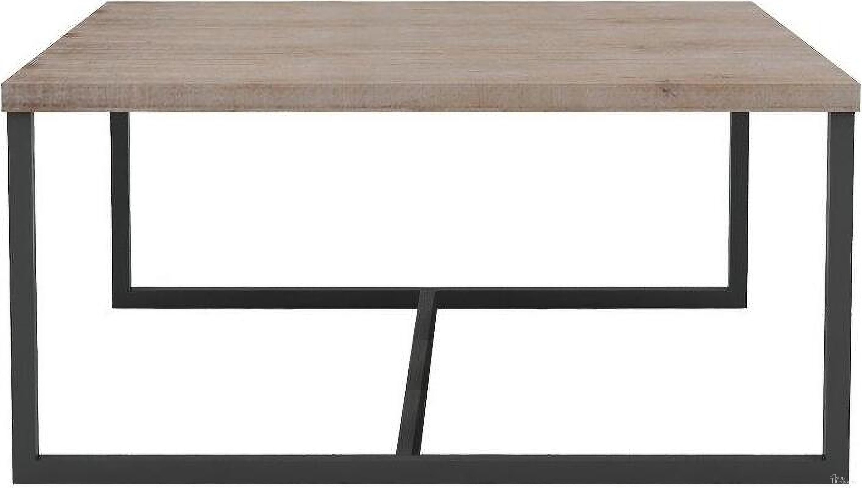 The appearance of Irondale Brown and Grey Square Coffee Table designed by LH Imports in the industrial interior design. This brown and grey piece of furniture was selected by 1StopBedrooms from Irondale Collection to add a touch of cosiness and style into your home. Sku: IDA032. Material: Iron.