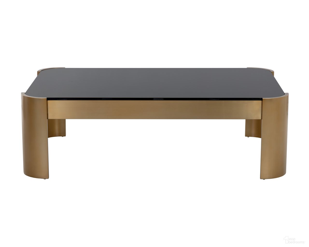 Irvine Coffee Table In Black and Gold