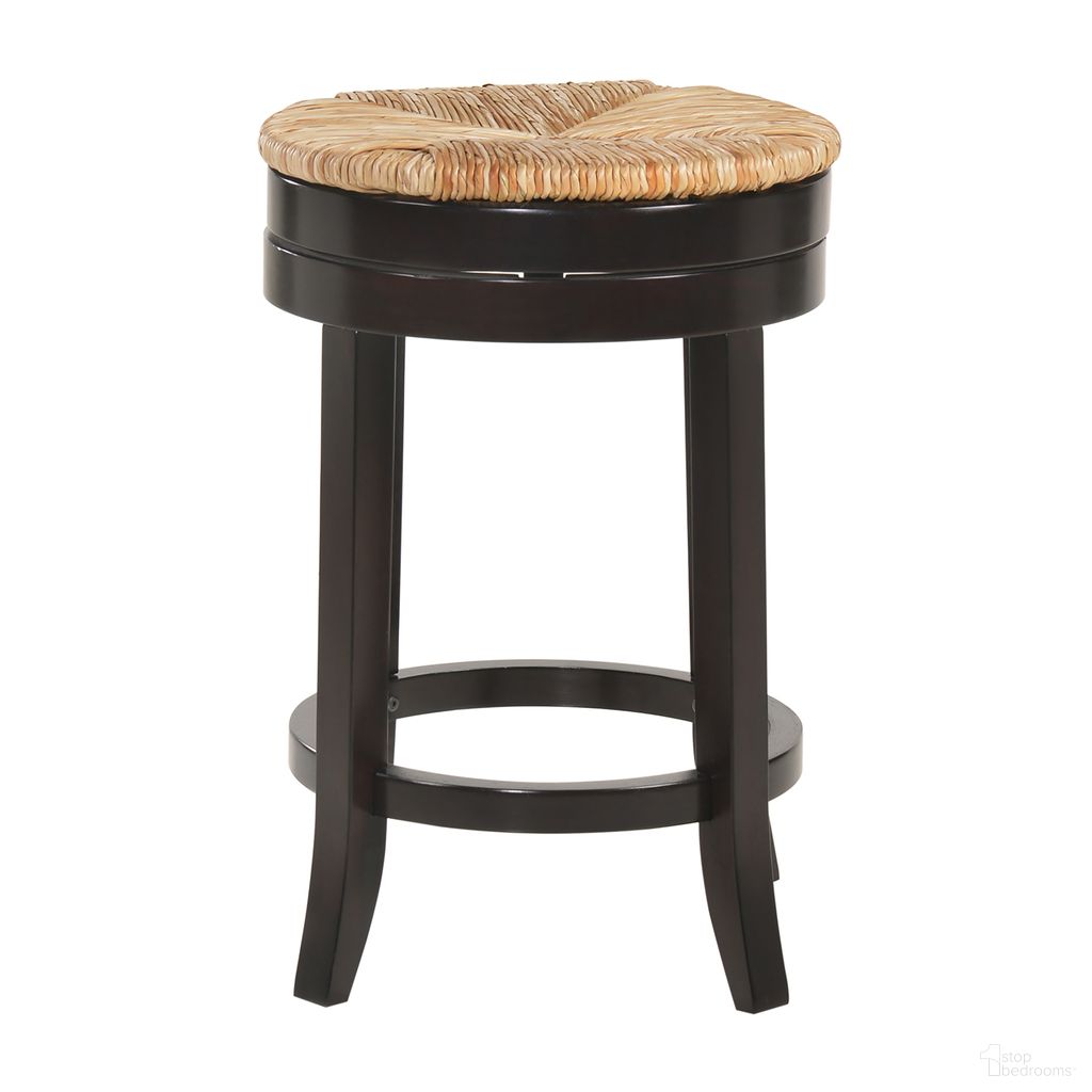The appearance of Irving 24 Inch Swivel Rush Seat Counter Stool In Espresso and Kraft Brown designed by Carolina Living in the transitional interior design. This espresso and kraft brown piece of furniture was selected by 1StopBedrooms from Irving Collection to add a touch of cosiness and style into your home. Sku: 1924R-ESP. Material: Rubberwood.