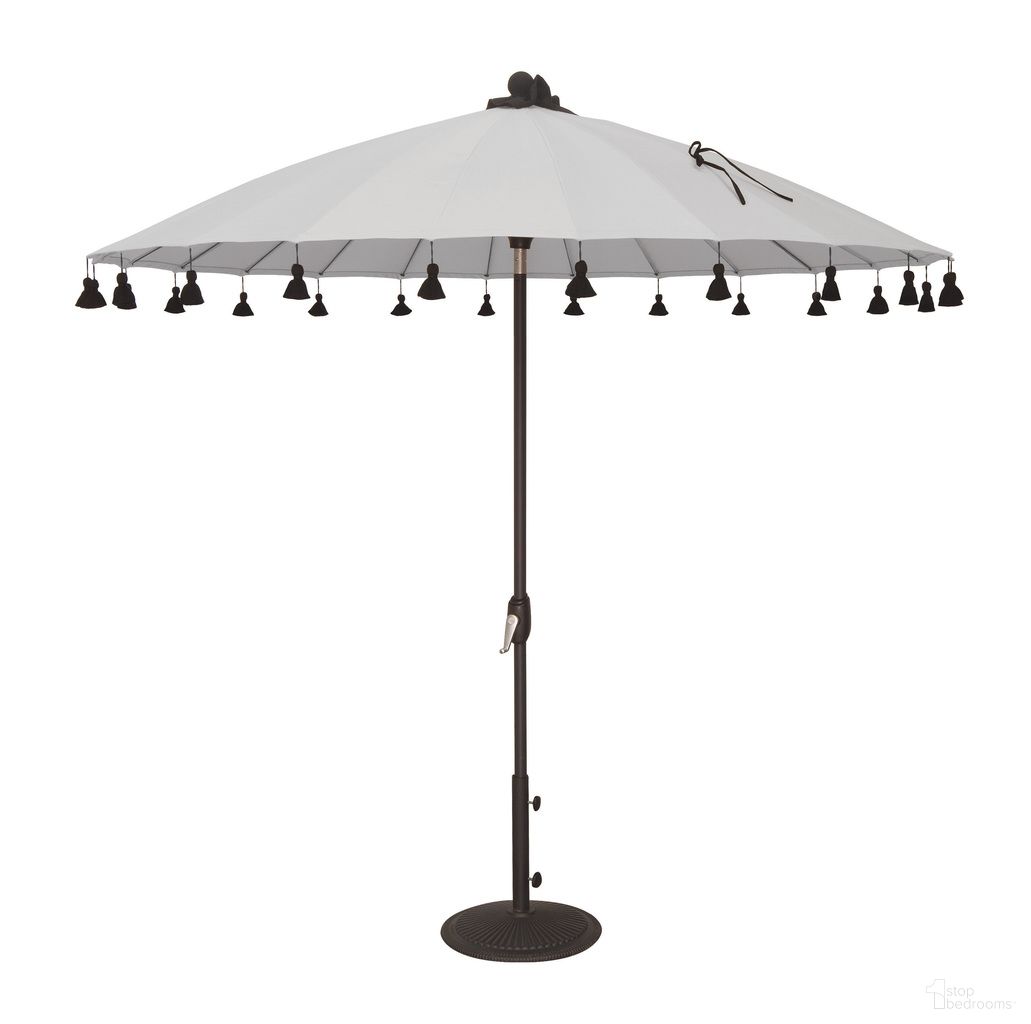 Isabela 8.5' Round Auto Tilt Umbrella In Natural