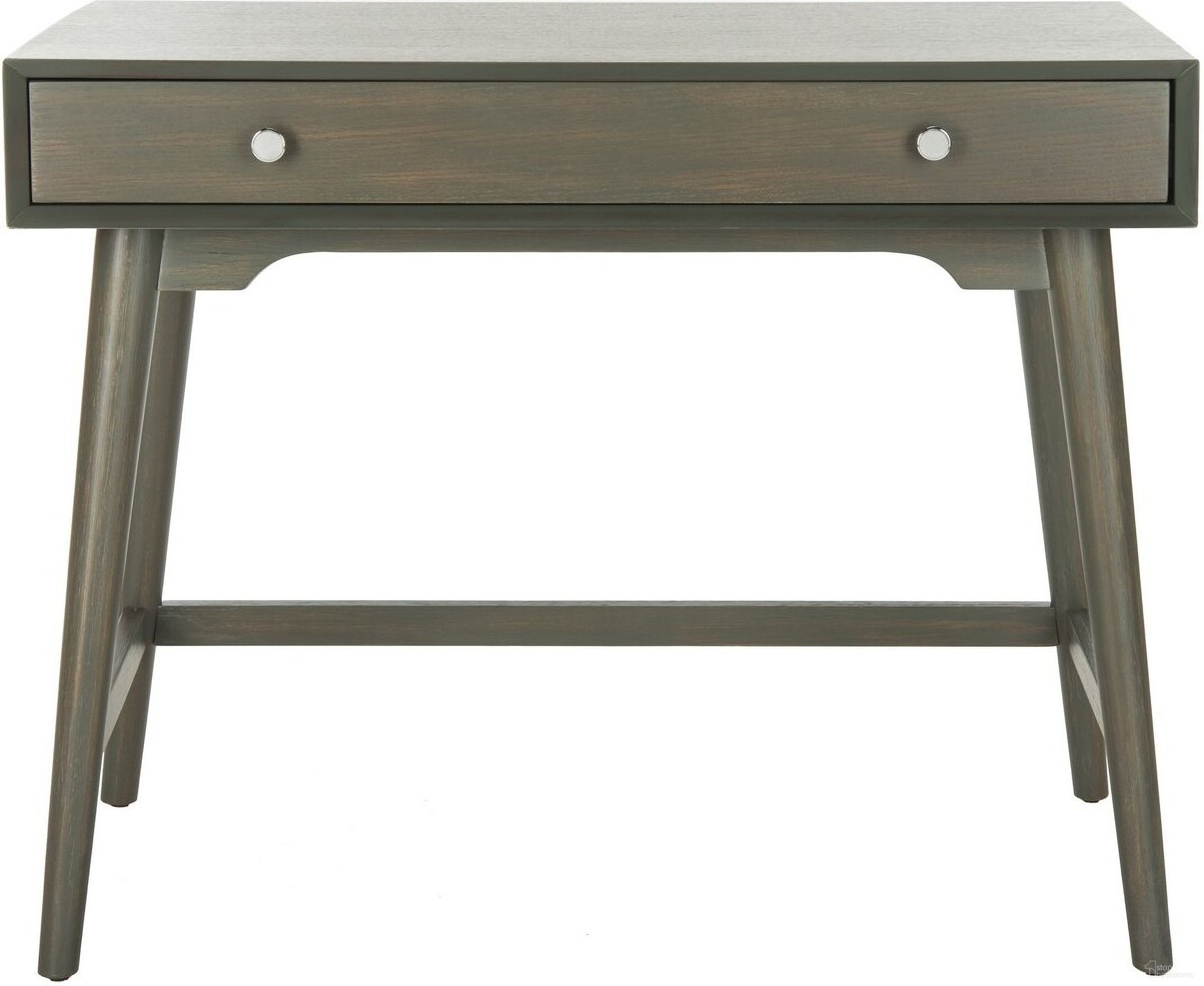 The appearance of Isadora Midcentury Modern Desk designed by Safavieh in the modern / contemporary interior design. This ash gray piece of furniture was selected by 1StopBedrooms from Isadora Collection to add a touch of cosiness and style into your home. Sku: FOX6293A. Material: Metal.