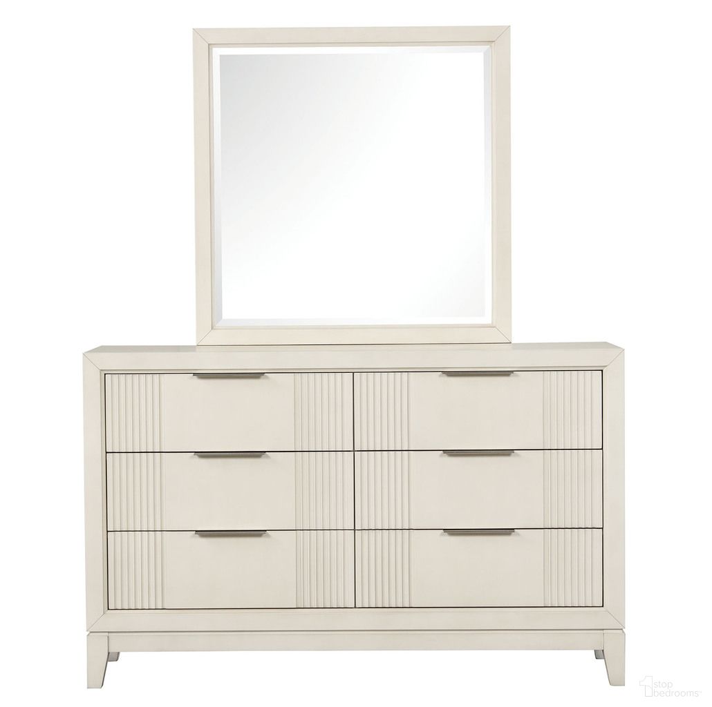 The appearance of Isadore Dresser In Antique White designed by Furniture of America in the transitional interior design. This antique white piece of furniture was selected by 1StopBedrooms from Isadore Collection to add a touch of cosiness and style into your home. Sku: FM7700WH-D. Material: Solid Wood.