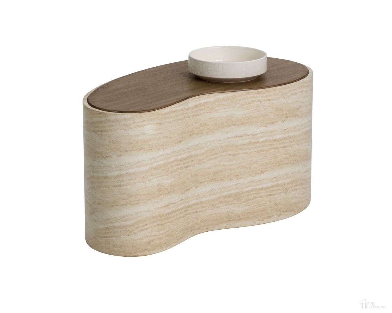 Ishiko Medium Coffee Table In Light Brown and Warm Brown