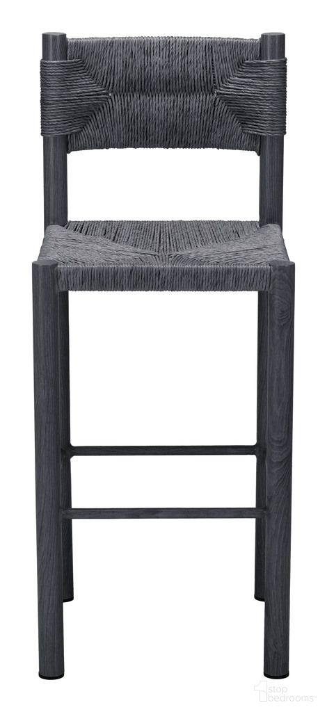 The appearance of Iska Barstool Set of 2 In Black designed by Zuo Modern in the modern / contemporary interior design. This black piece of furniture was selected by 1StopBedrooms from Iska Collection to add a touch of cosiness and style into your home. Sku: 704157. Material: Aluminum.