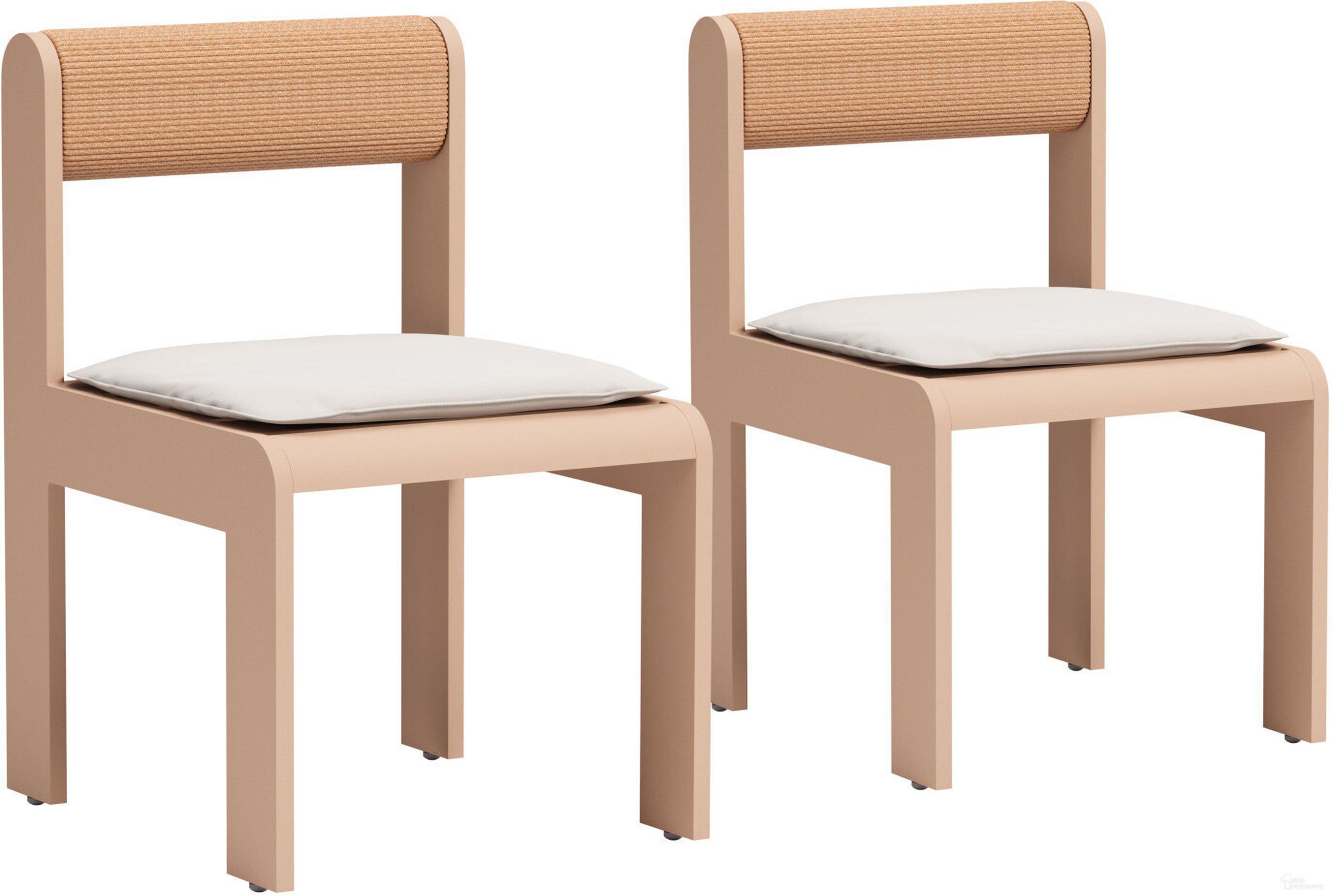 The appearance of Island Dining Chair Set of 2 In White designed by Zuo Modern in the modern / contemporary interior design. This white piece of furniture was selected by 1StopBedrooms from Island Collection to add a touch of cosiness and style into your home. Sku: 704043. Material: Olefin. Chair Type: Side Chair.