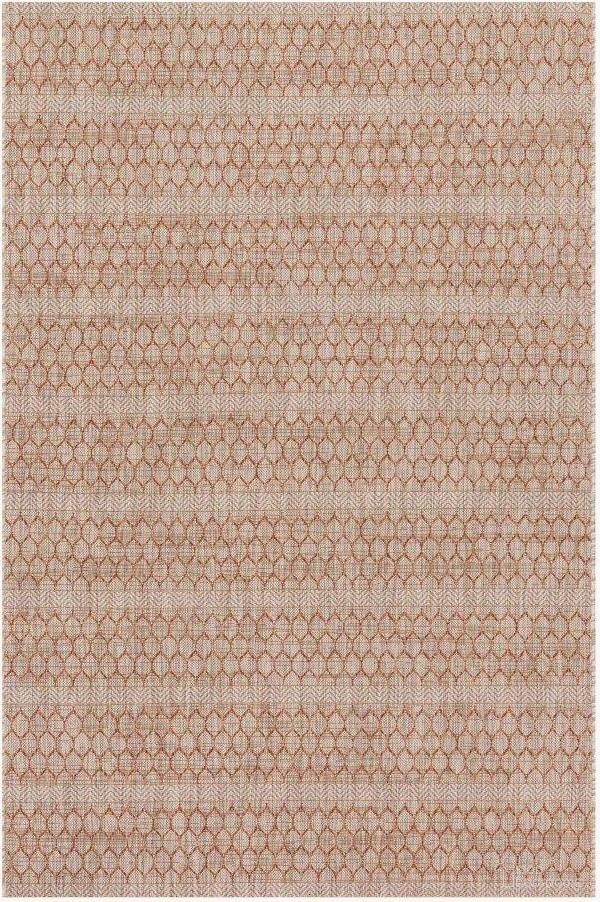 The appearance of Isle Beige/Rust 1'6" x 1'6" Rug designed by Loloi Rugs in the transitional interior design. This beige and rust piece of furniture  was selected by 1StopBedrooms from Isle Collection to add a touch of cosiness and style into your home. Sku: ISLEIE-01BERU160S. Material: Polypropylene.