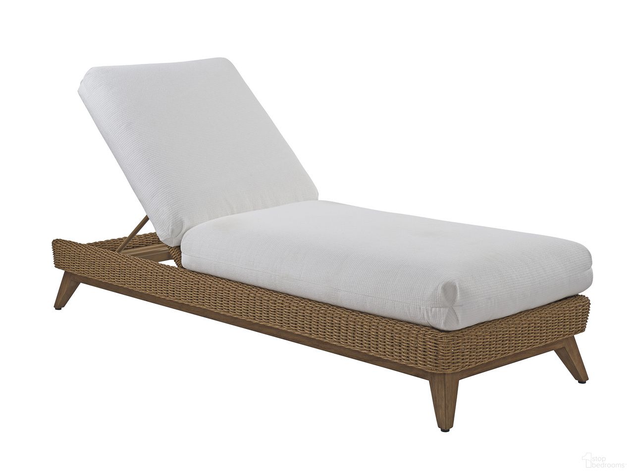 The appearance of Isle Of Palms Chaise Lounge designed by Tommy Bahama in the transitional interior design. This ivory and white piece of furniture  was selected by 1StopBedrooms from Isle Of Palms Collection to add a touch of cosiness and style into your home. Sku: 3380-75-60. Material: Fabric.