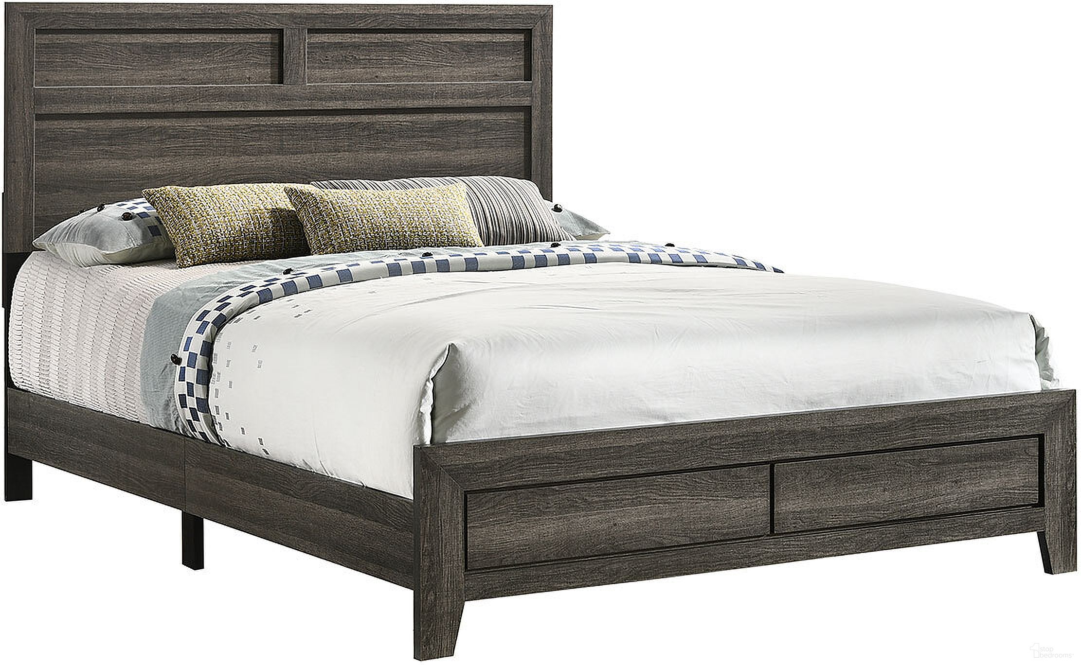 Issac Panel Bed (Queen)