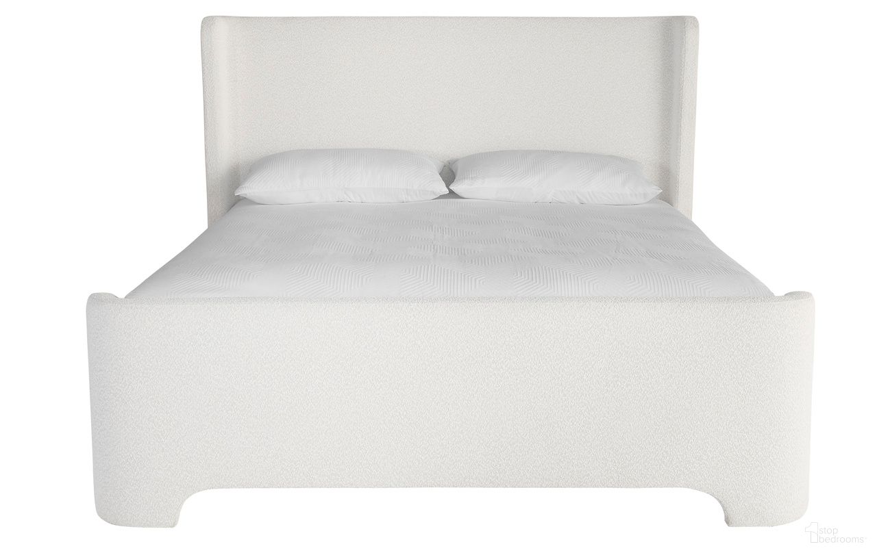 Ives King Platform Bed In Copenhagen White