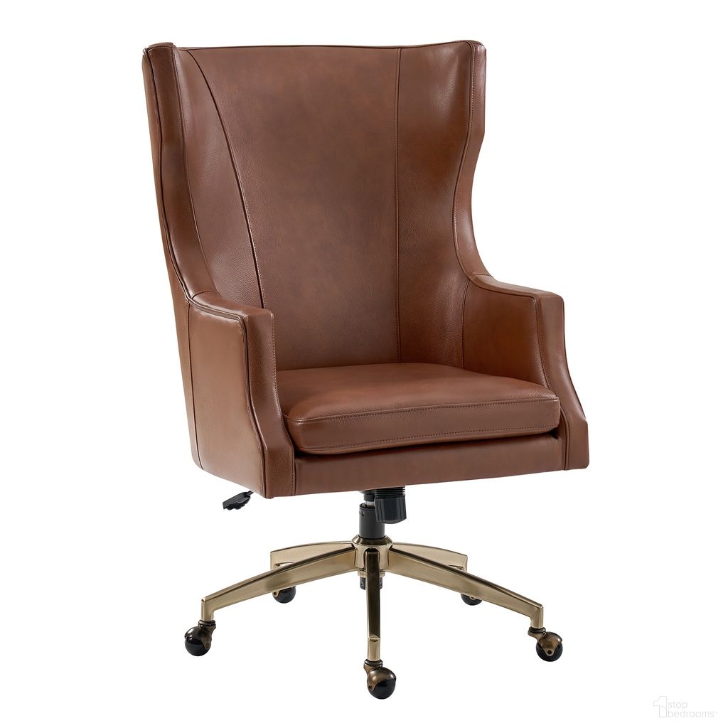 Ivo Office Chair In Brown