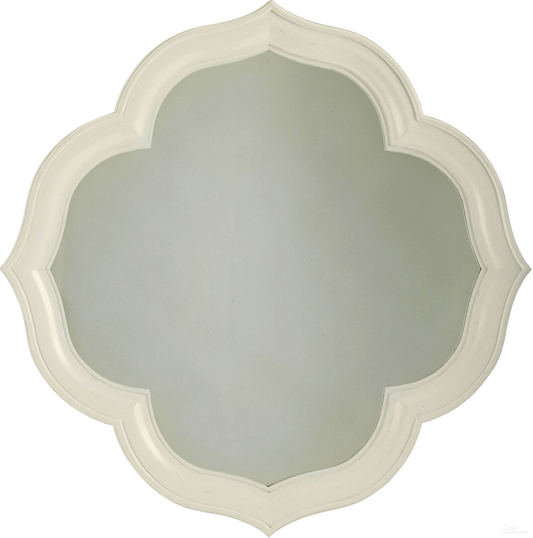 The appearance of Ivory Key Paget Mirror In Somers Isle designed by Tommy Bahama in the transitional interior design. This somers isle piece of furniture  was selected by 1StopBedrooms from Ivory Key Collection to add a touch of cosiness and style into your home. Sku: 543-201. Material: Glass.