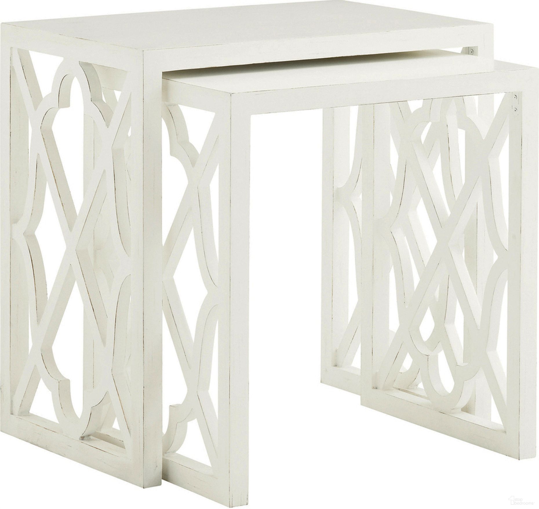 Ivory Key Stovell Ferry Nesting Tables In Somers Isle