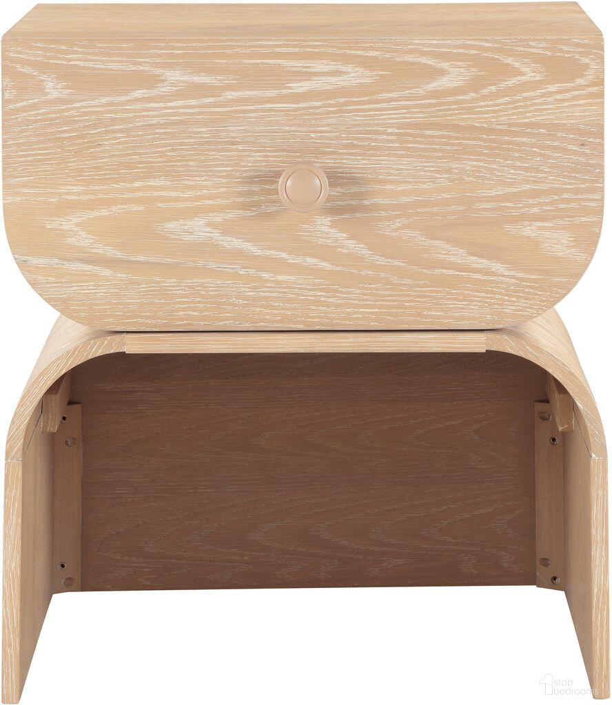Jace Night Stand In Natural and Natural