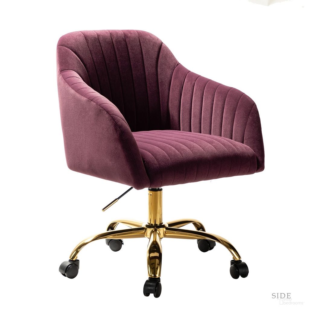 Jacinda Task Chair In Purple