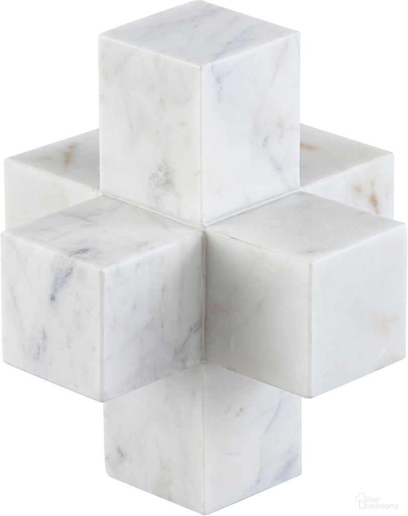 The appearance of Jack Marble Decorative Jack Object In White designed by Meridian in the modern / contemporary interior design. This white piece of furniture was selected by 1StopBedrooms from Jack Collection to add a touch of cosiness and style into your home. Sku: ACC105-White. Material: Marble.