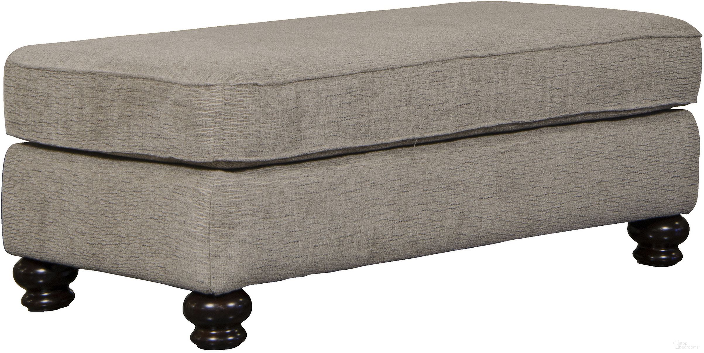 The appearance of Jackson Freemont Ottoman designed by Jackson in the traditional interior design. This pewter piece of furniture was selected by 1StopBedrooms from Freemont Collection to add a touch of cosiness and style into your home. Sku: 444710291318. Material: Polyester.