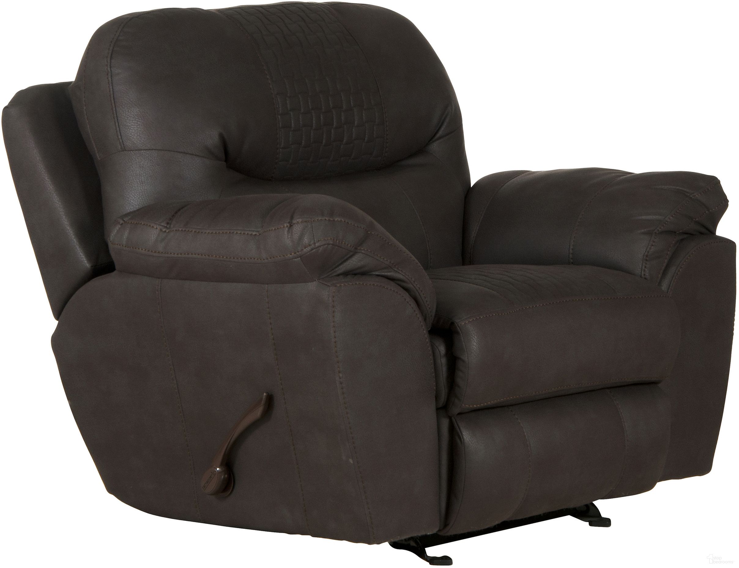 The appearance of Jackson Legend Glider Recliner designed by Jackson in the traditional interior design. This chocolate piece of furniture was selected by 1StopBedrooms from Legend Collection to add a touch of cosiness and style into your home. Sku: 445511141259141359. Material: Polyester.