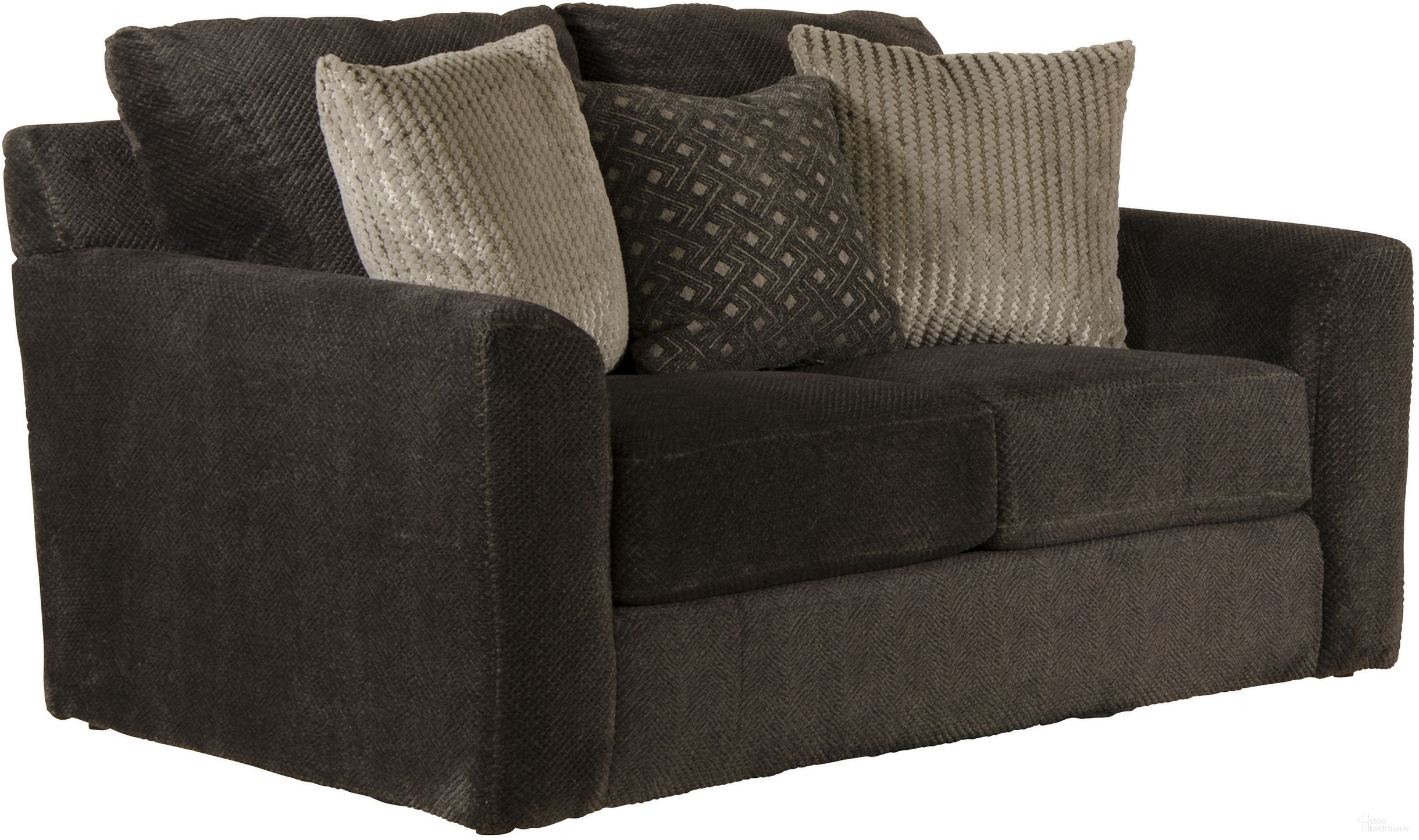 The appearance of Jackson Midwood Loveseat designed by Jackson in the traditional interior design. This smoke piece of furniture was selected by 1StopBedrooms from Midwood Collection to add a touch of cosiness and style into your home. Sku: 329102180658264228. Material: Polyester.
