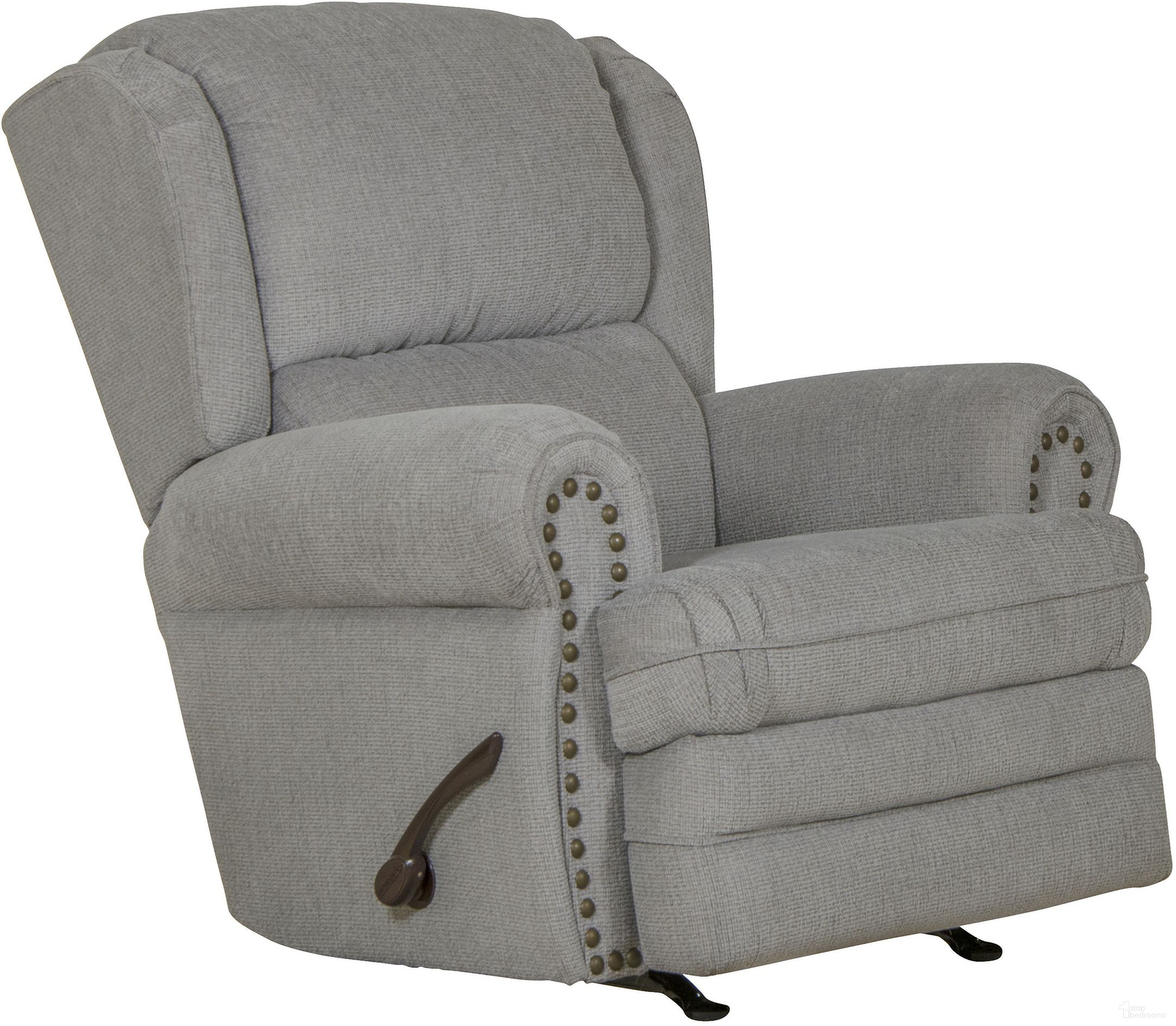 The appearance of Singletary Rocker Recliner In Nickel designed by Jackson in the traditional interior design. This nickle piece of furniture was selected by 1StopBedrooms from Singletary Collection to add a touch of cosiness and style into your home. Sku: 324111201018. Material: Polyester.