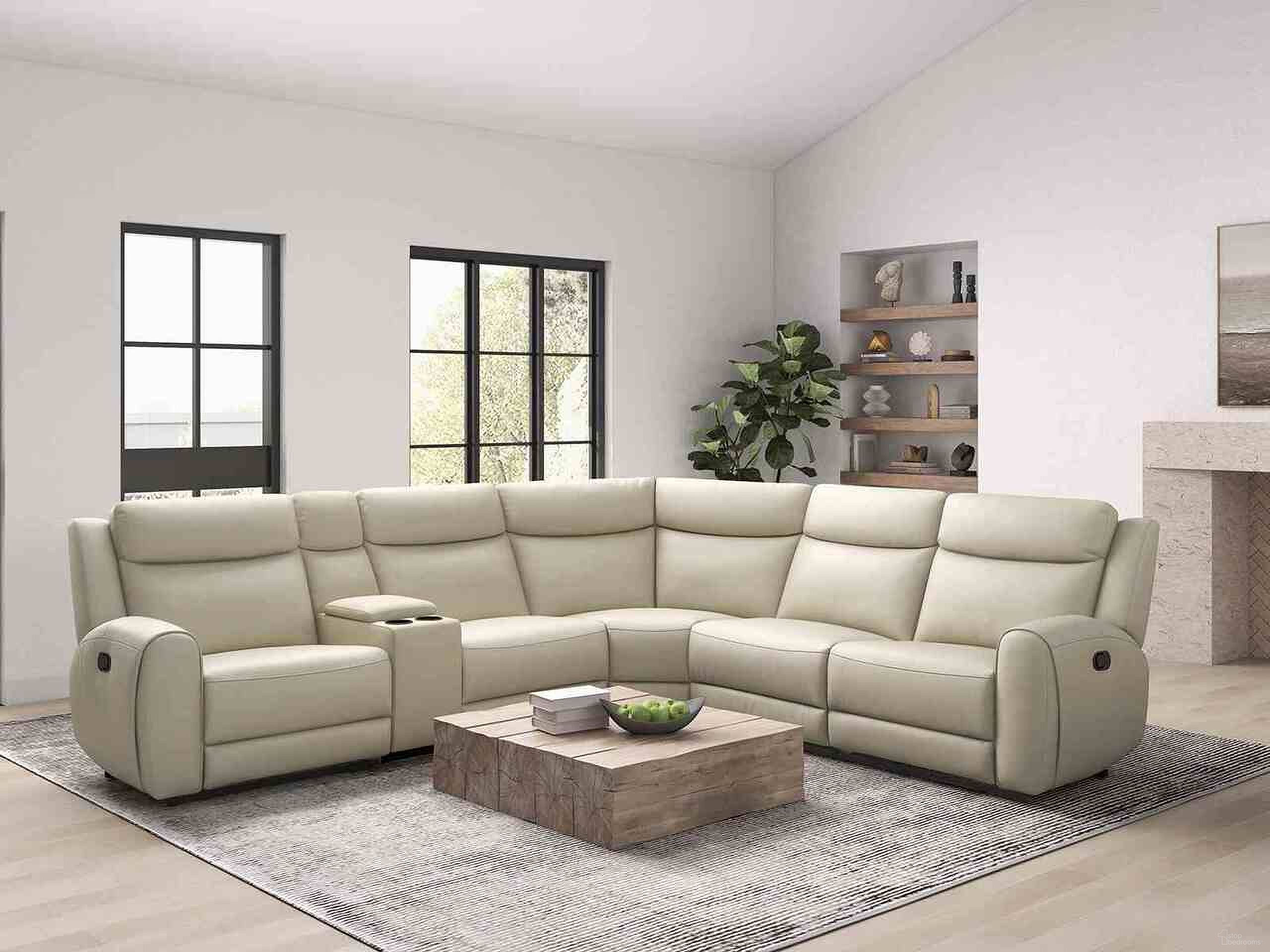 The appearance of Jacobus Sectional In Beige designed by Furniture of America in the transitional interior design. This beige piece of furniture was selected by 1StopBedrooms from Jacobus Collection to add a touch of cosiness and style into your home. Sku: CM9986BG-LCH-M;CM9986BG-RCH-M;CM9986BG-AC;CM9986BG-AC;CM9986BG-CNR;CM9986BG-CS. Material: Leather. Layout: L-Shape.