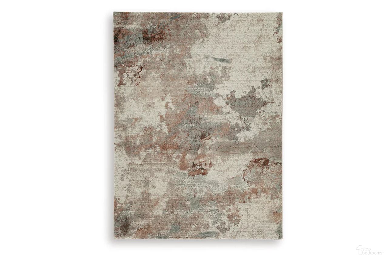 Jadenburg Medium Rug In Cream and Gray